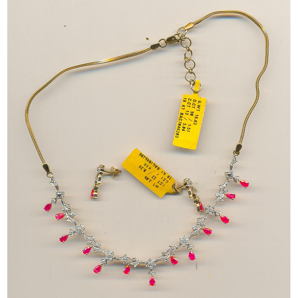 DIAMOND HALF SET LONG EXCLUSIVE