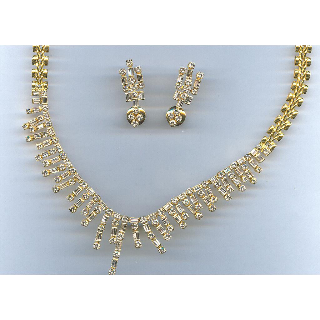 DIAMOND HALF SET LONG EXCLUSIVE