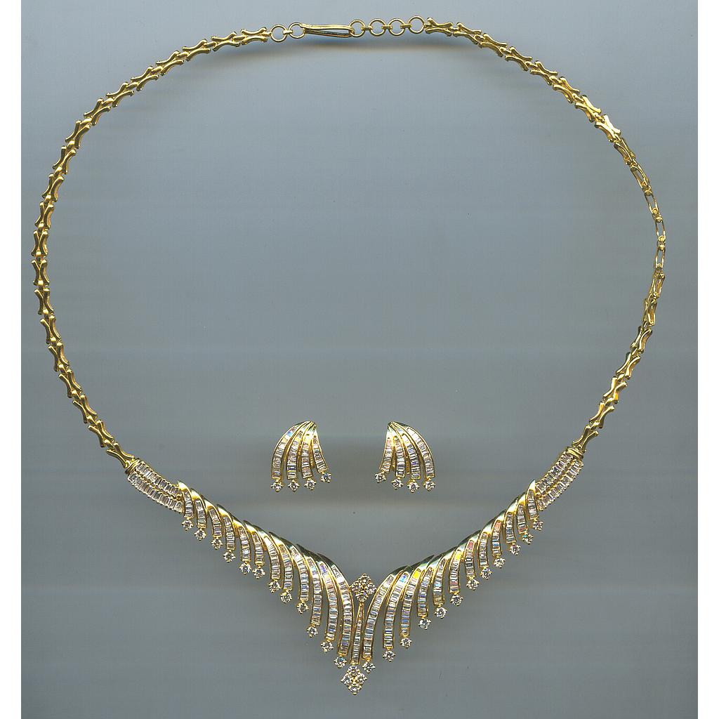 DIAMOND HALF SET LONG EXCLUSIVE