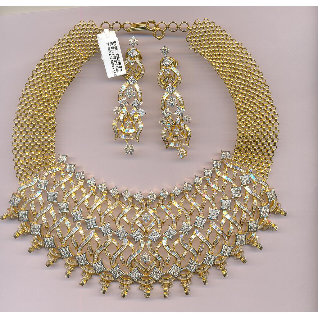 DIAMOND HALF SET LONG EXCLUSIVE