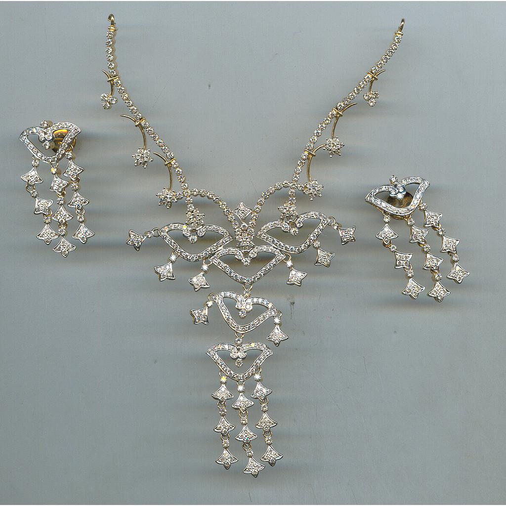 DIAMOND HALF SET LONG EXCLUSIVE