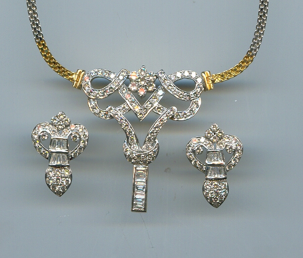 DIAMOND HALF SET LONG FANCY