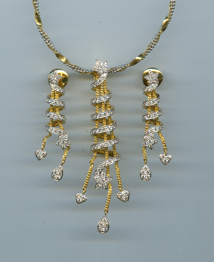 DIAMOND HALF SET LONG FANCY