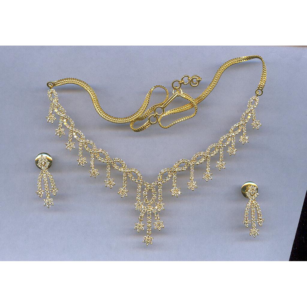 DIAMOND HALF SET LONG FANCY