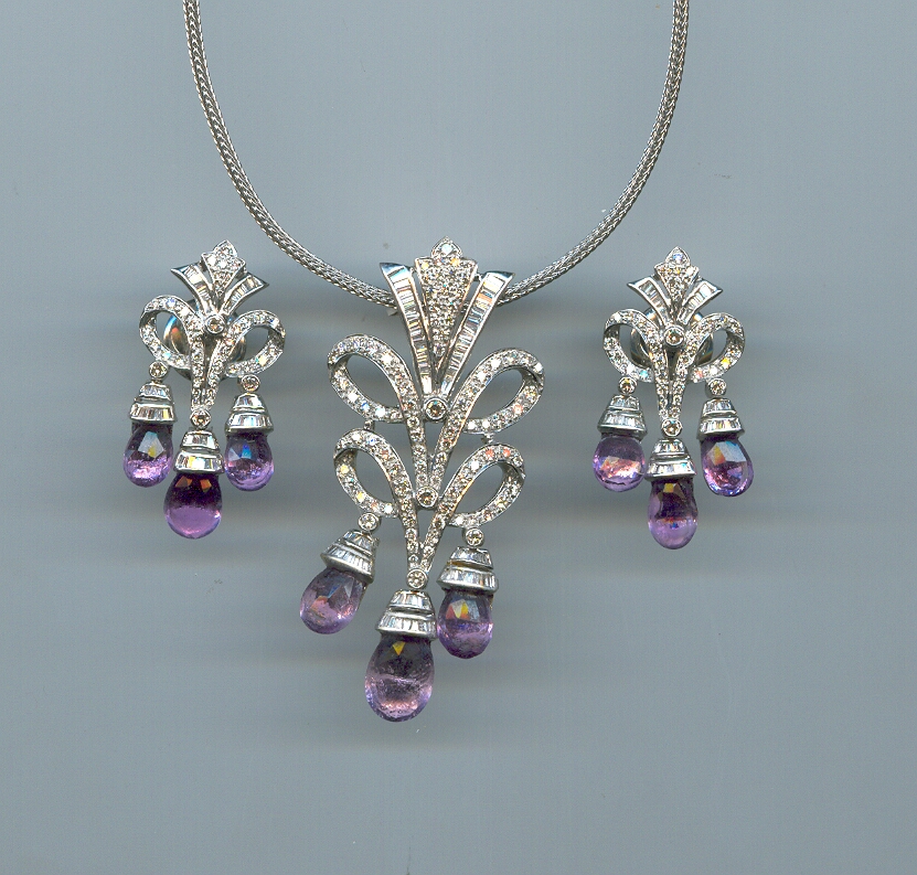DIAMOND HALF SET LONG FANCY