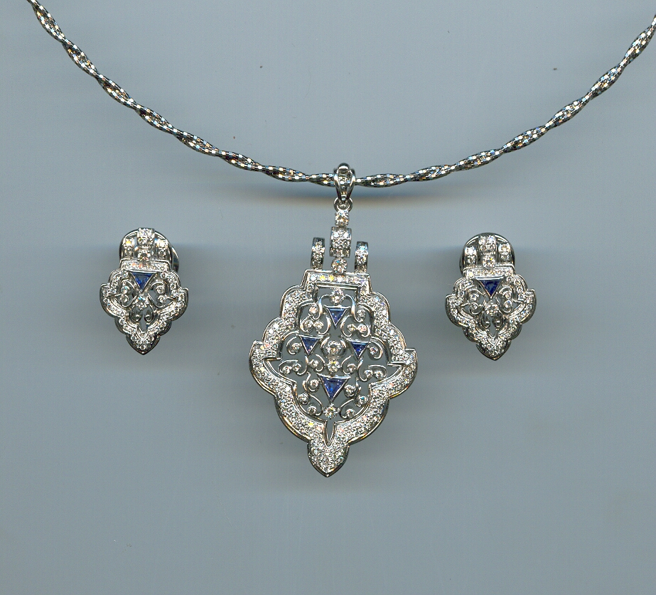 DIAMOND HALF SET LONG FANCY