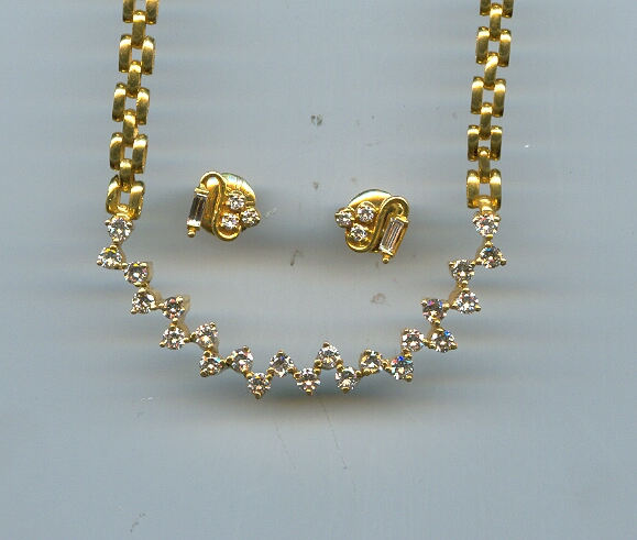 DIAMOND HALF SET LONG FANCY