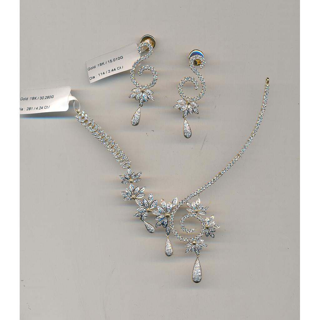 DIAMOND HALF SET LONG FANCY