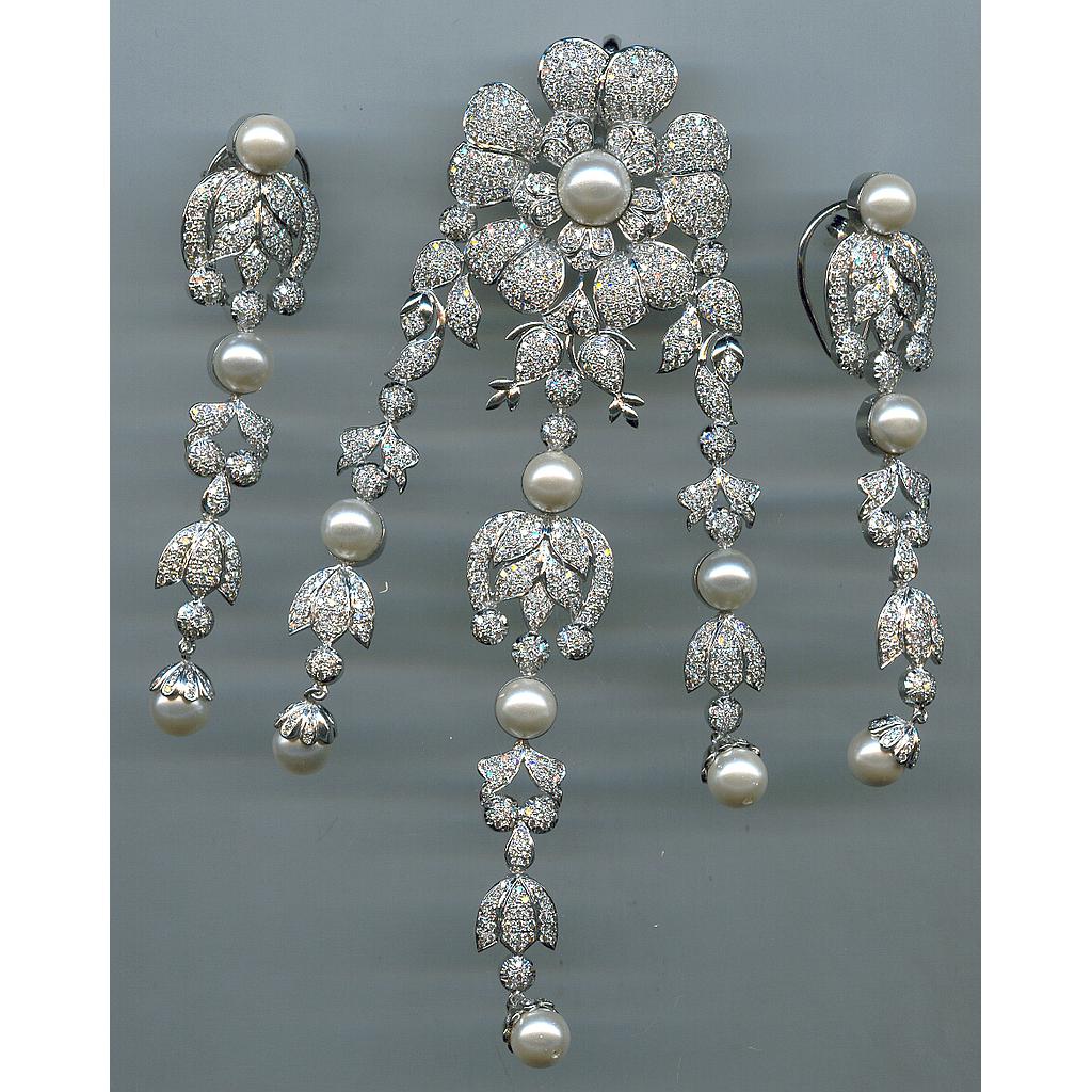DIAMOND HALF SET LONG FANCY
