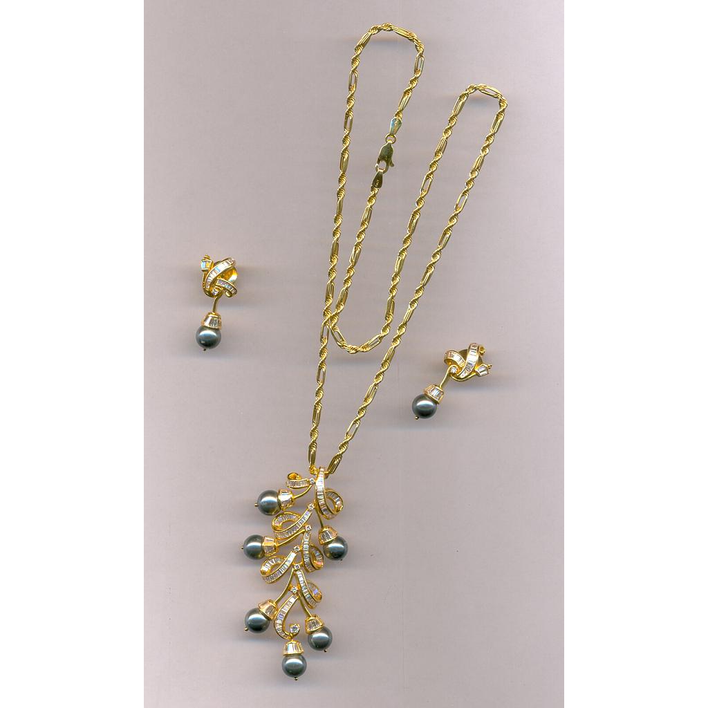 DIAMOND HALF SET LONG FANCY