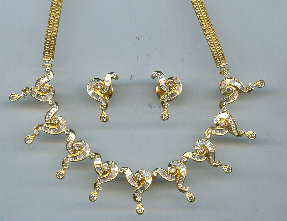 DIAMOND HALF SET LONG FANCY