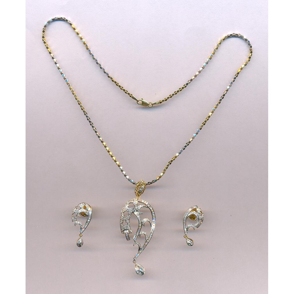 DIAMOND HALF SET PENDENT GENERAL