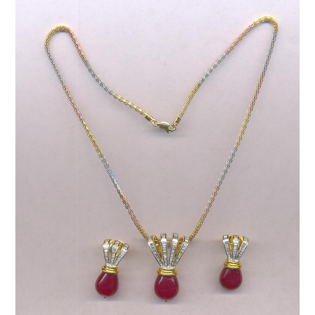 DIAMOND HALF SET PENDENT GENERAL