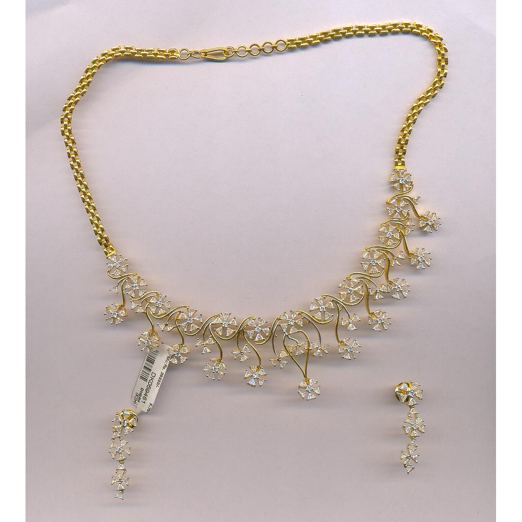 DIAMOND HALF SET ROUND FANCY