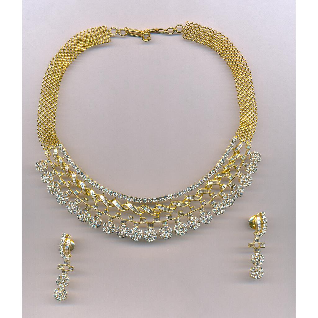DIAMOND HALF SET ROUND FANCY