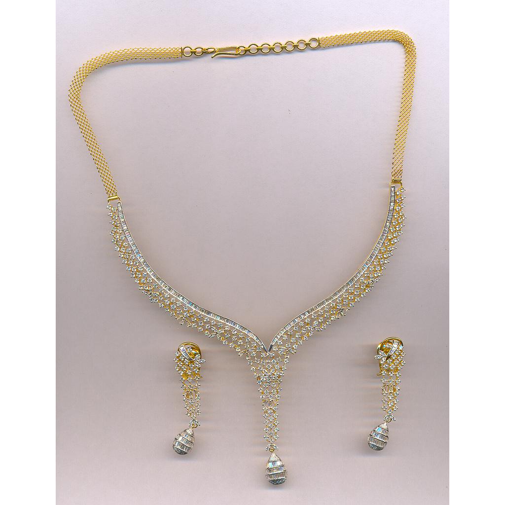 DIAMOND HALF SET ROUND FANCY