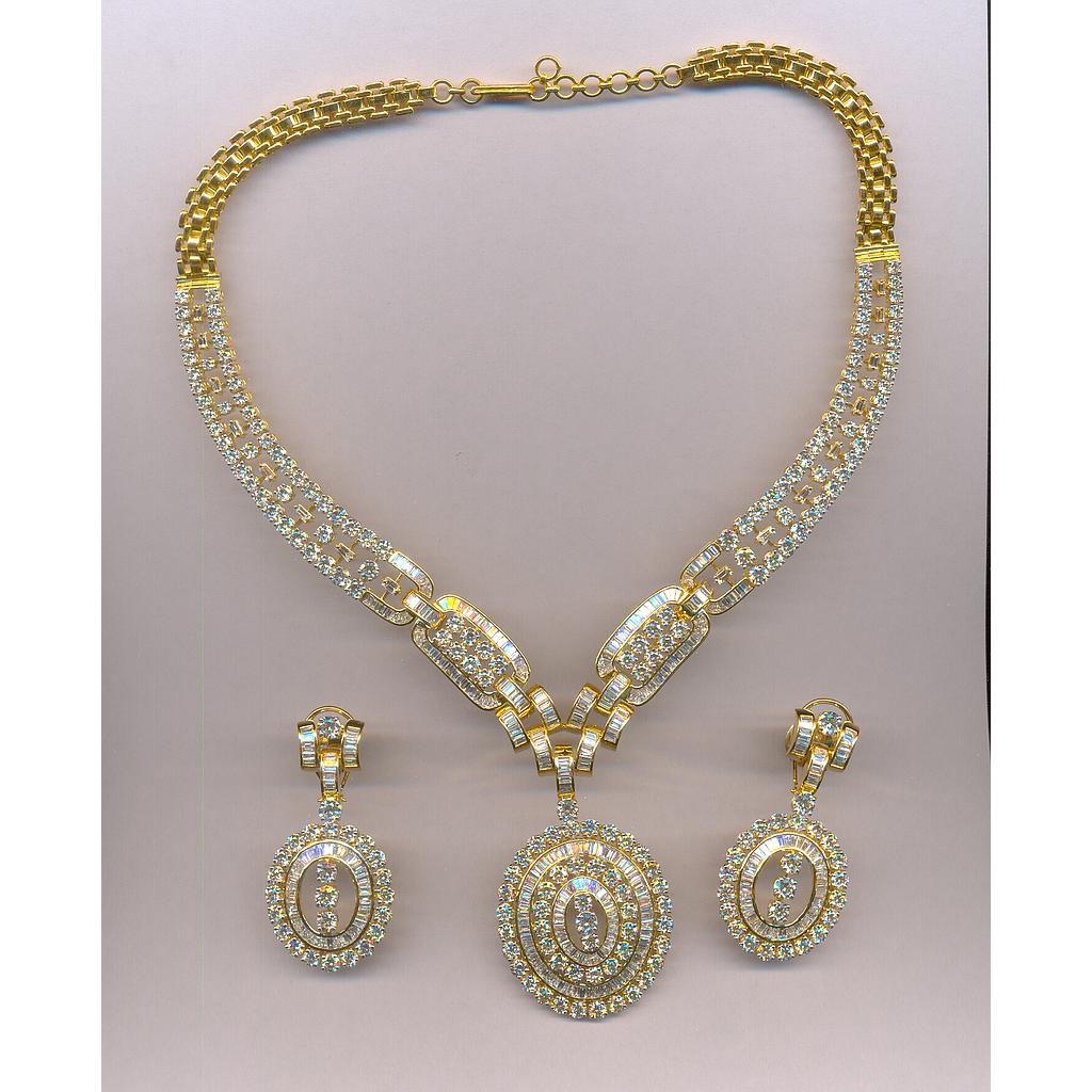 DIAMOND HALF SET ROUND FANCY