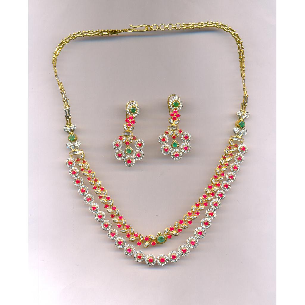 DIAMOND HALF SET ROUND FANCY