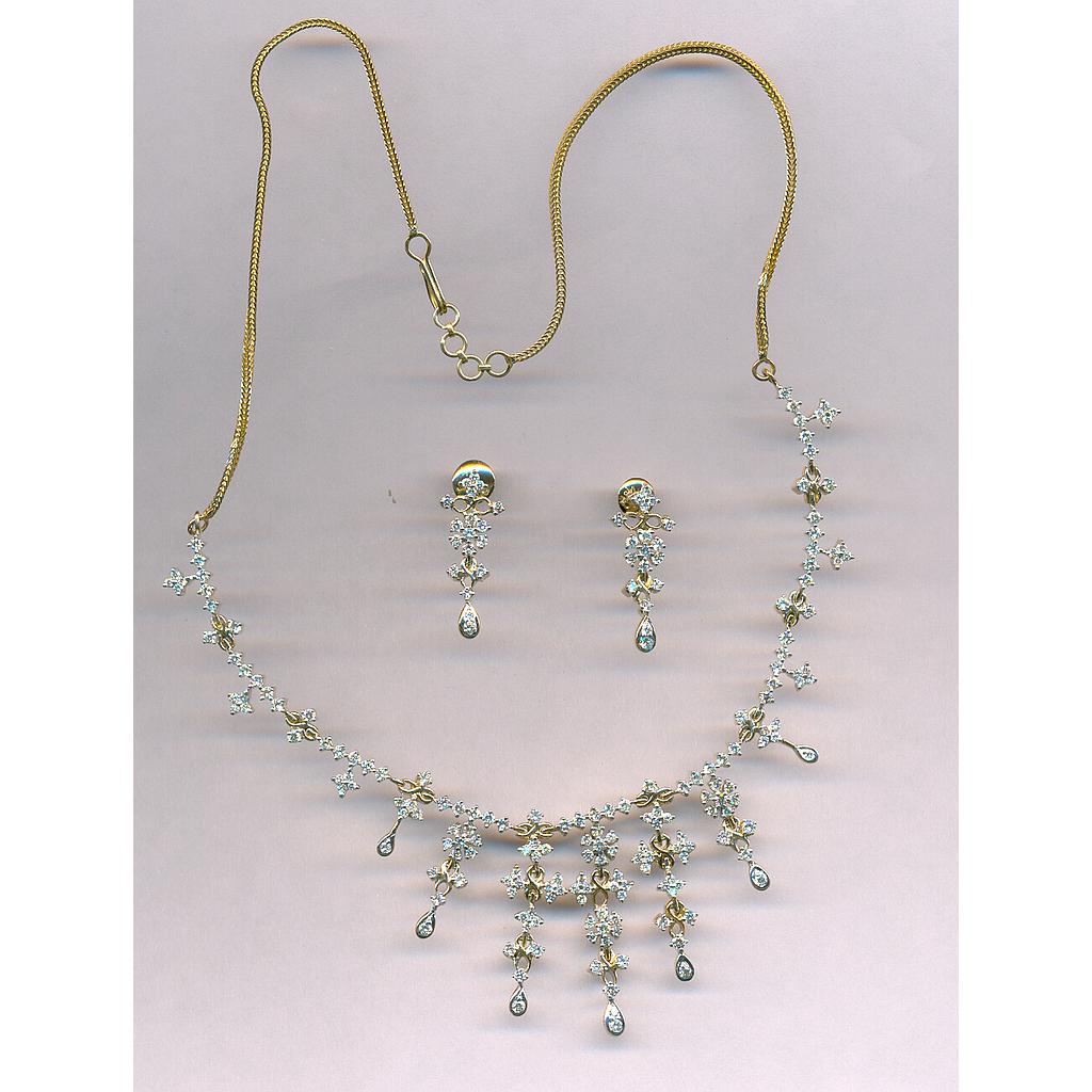 DIAMOND HALF SET ROUND FANCY