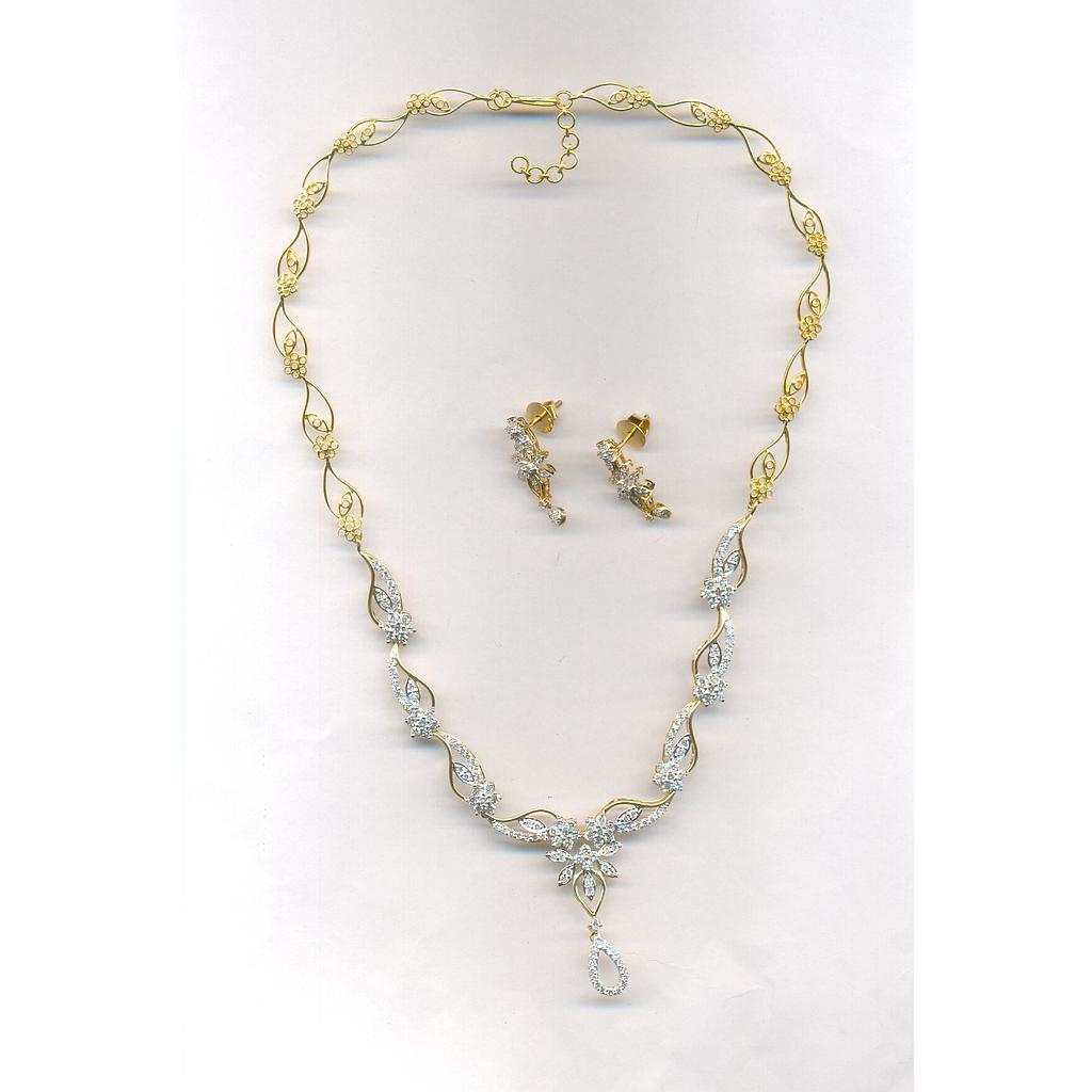 DIAMOND HALF SET ROUND FANCY