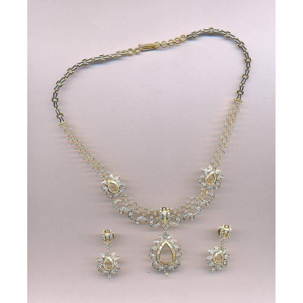 DIAMOND HALF SET ROUND FANCY