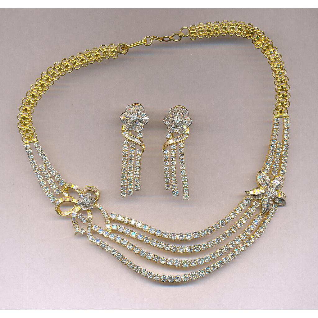 DIAMOND HALF SET ROUND FANCY