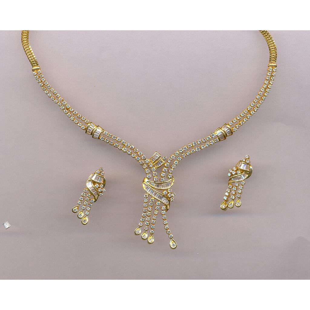 DIAMOND HALF SET ROUND FANCY