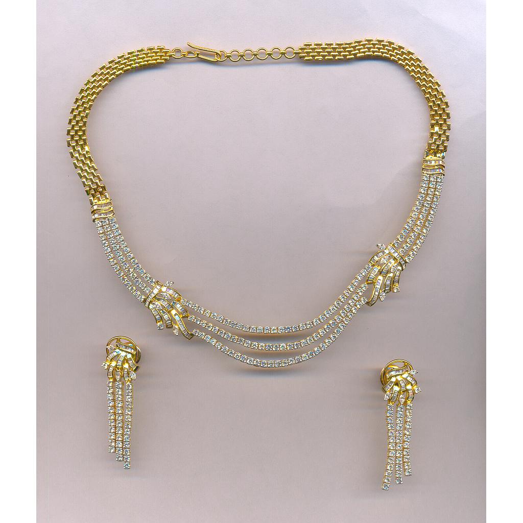 DIAMOND HALF SET ROUND FANCY