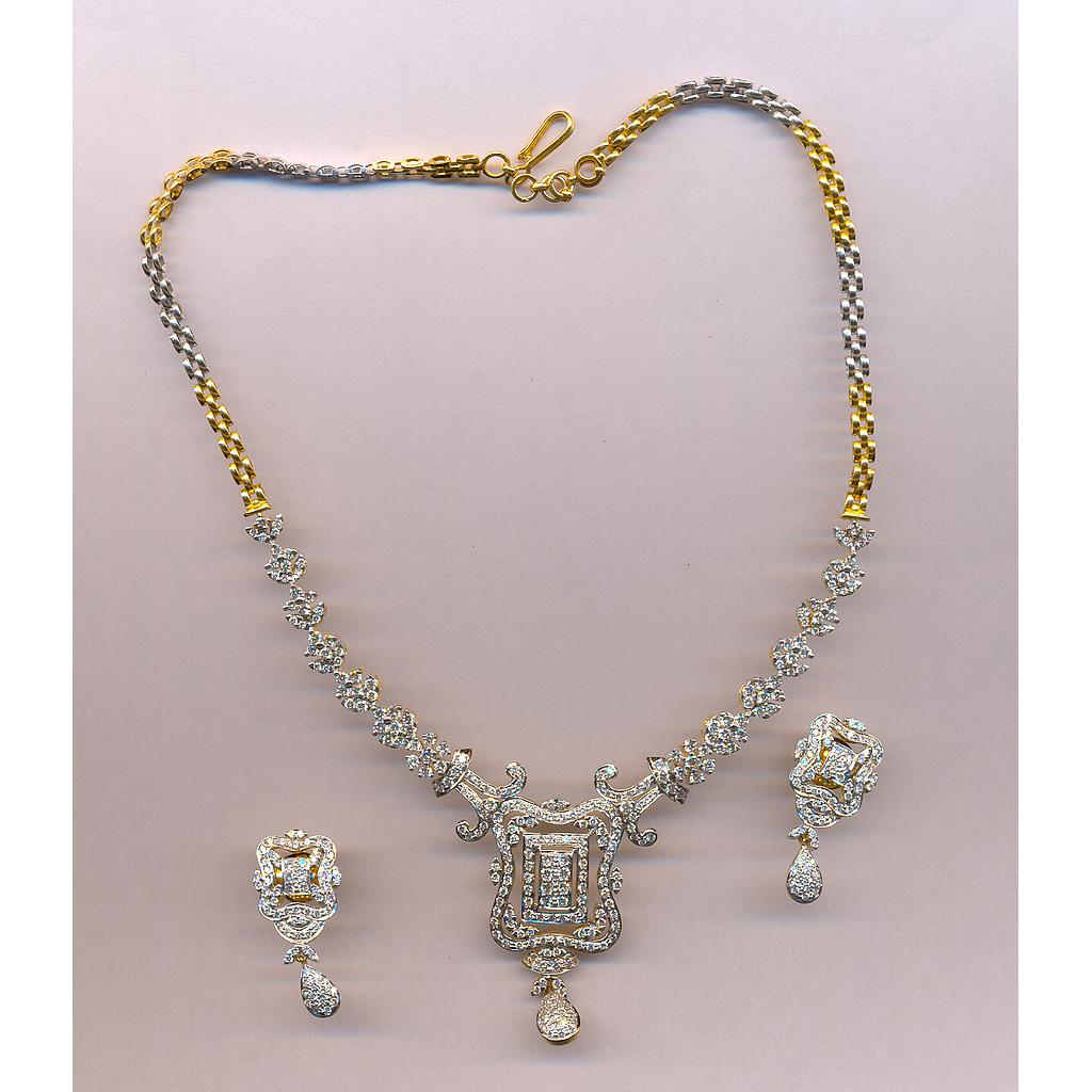 DIAMOND HALF SET ROUND FANCY