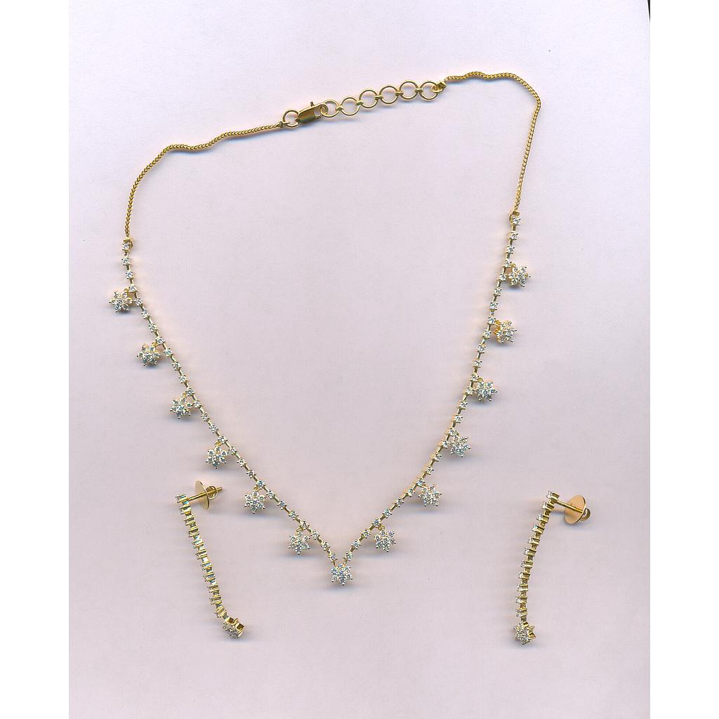 DIAMOND HALF SET ROUND FANCY