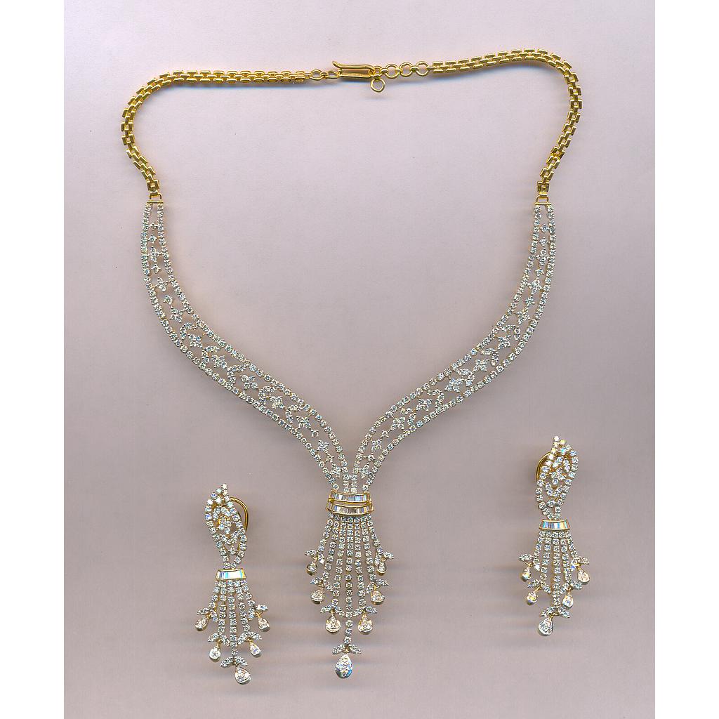 DIAMOND HALF SET ROUND FANCY