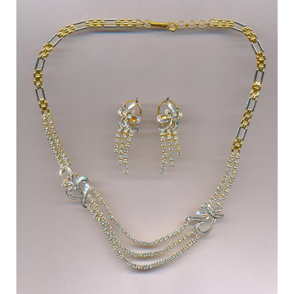 DIAMOND HALF SET ROUND FANCY