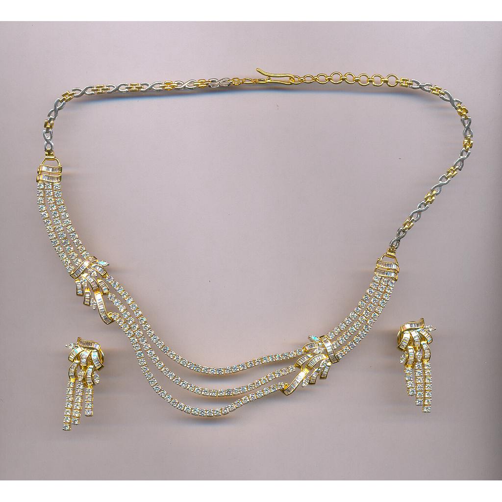 DIAMOND HALF SET ROUND FANCY