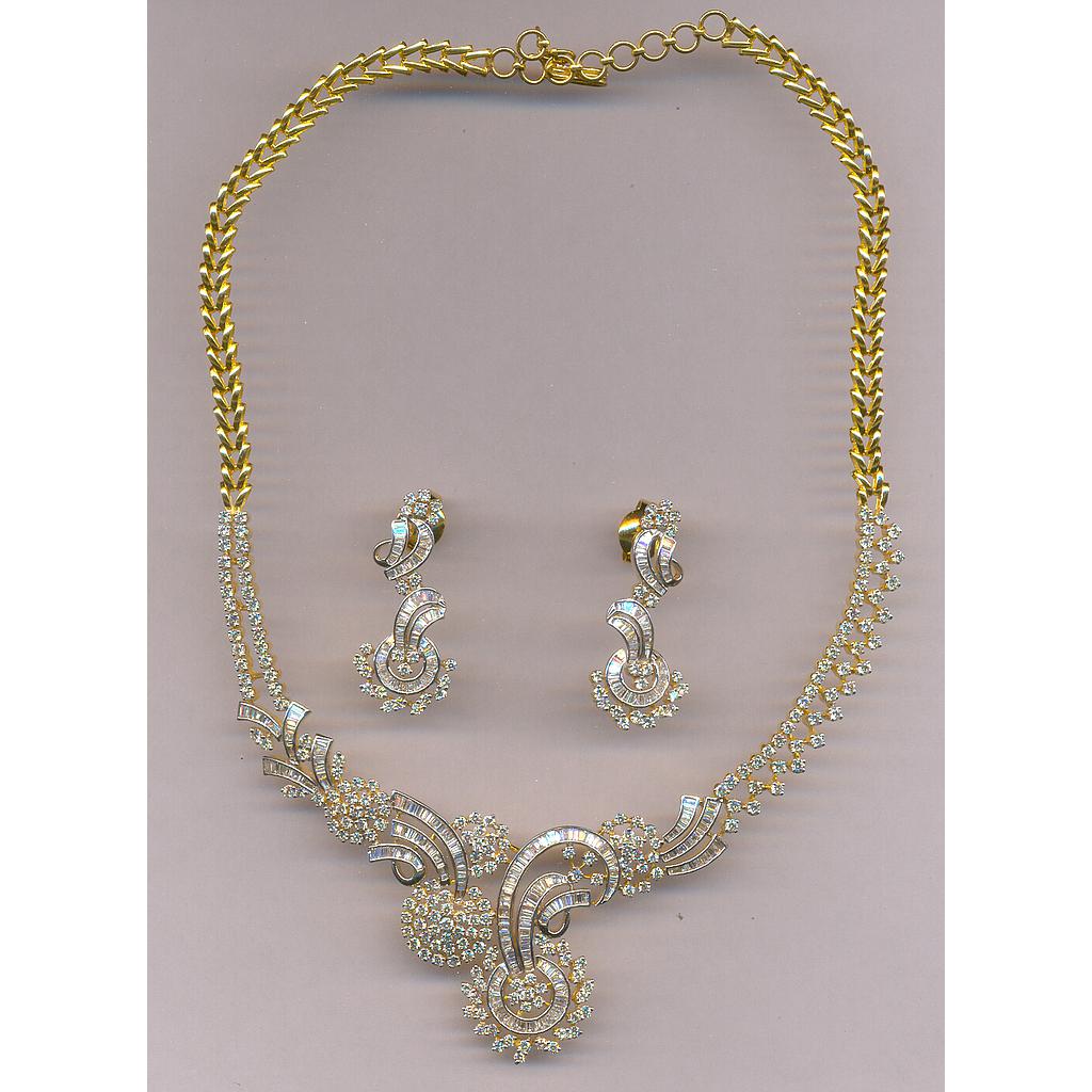 DIAMOND HALF SET ROUND FANCY