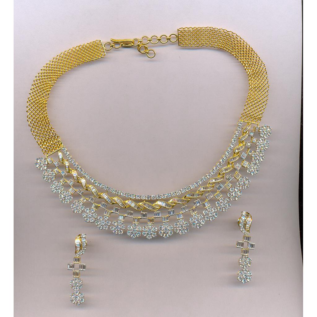 DIAMOND HALF SET ROUND FANCY