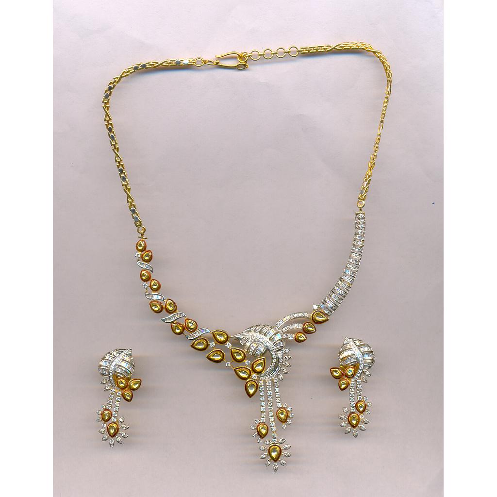 DIAMOND HALF SET ROUND POLKI