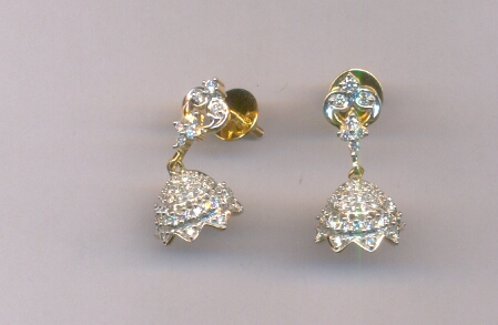 DIAMOND EARHANGING FANCY