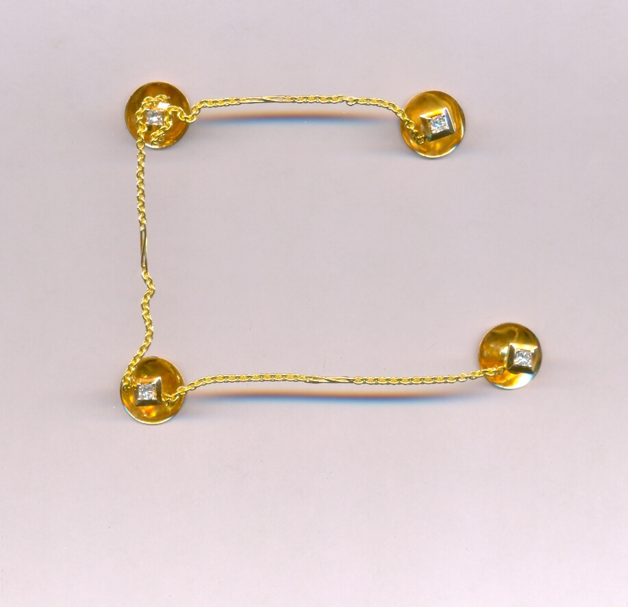 DIAMOND KURTA BUTTON