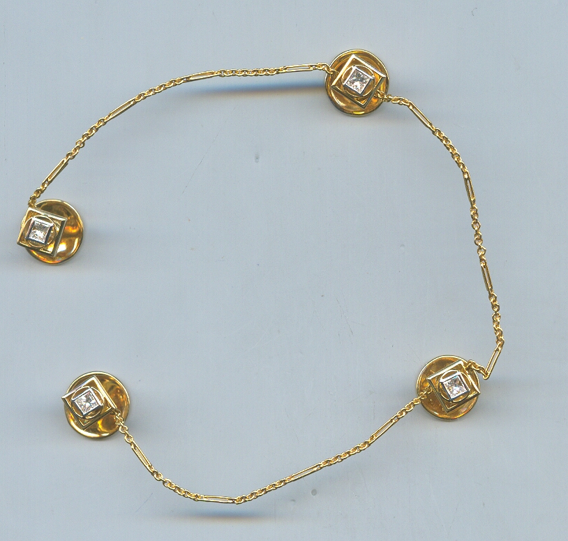 DIAMOND KURTA BUTTON
