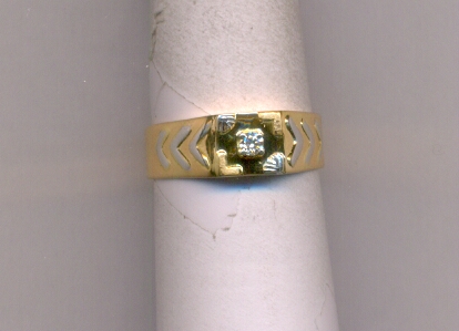 DIAMOND RING GENTS FANCY