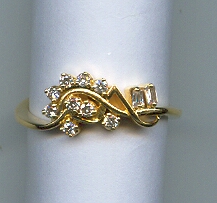 DIAMOND RING GENTS FANCY