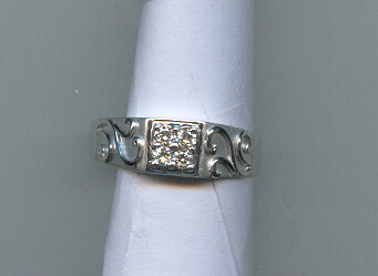 DIAMOND RING GENTS FANCY