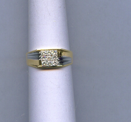 DIAMOND RING GENTS FANCY