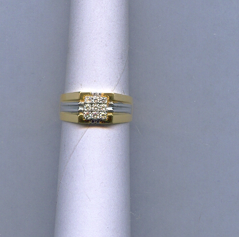 DIAMOND RING GENTS FANCY