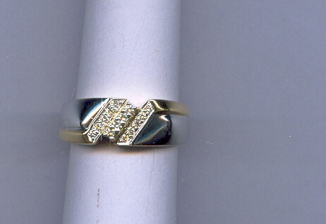 DIAMOND RING GENTS FANCY