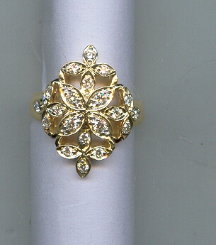 DIAMOND RING GENTS FANCY