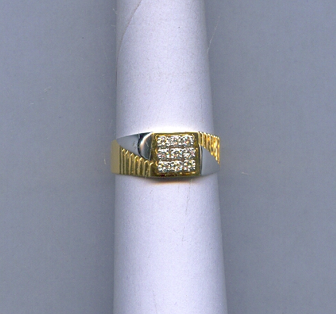 DIAMOND RING GENTS FANCY