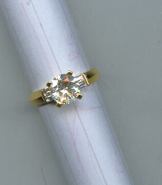 DIAMOND RING GENTS FANCY