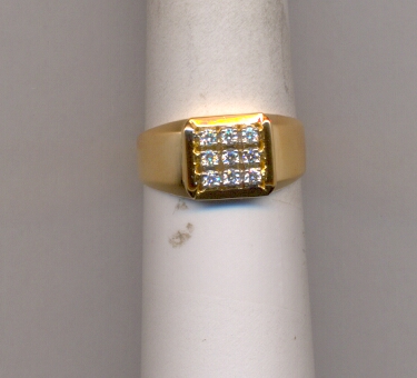 DIAMOND RING GENTS FANCY