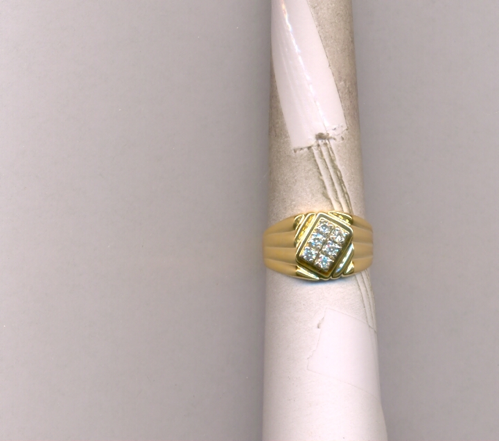 DIAMOND RING GENTS FANCY